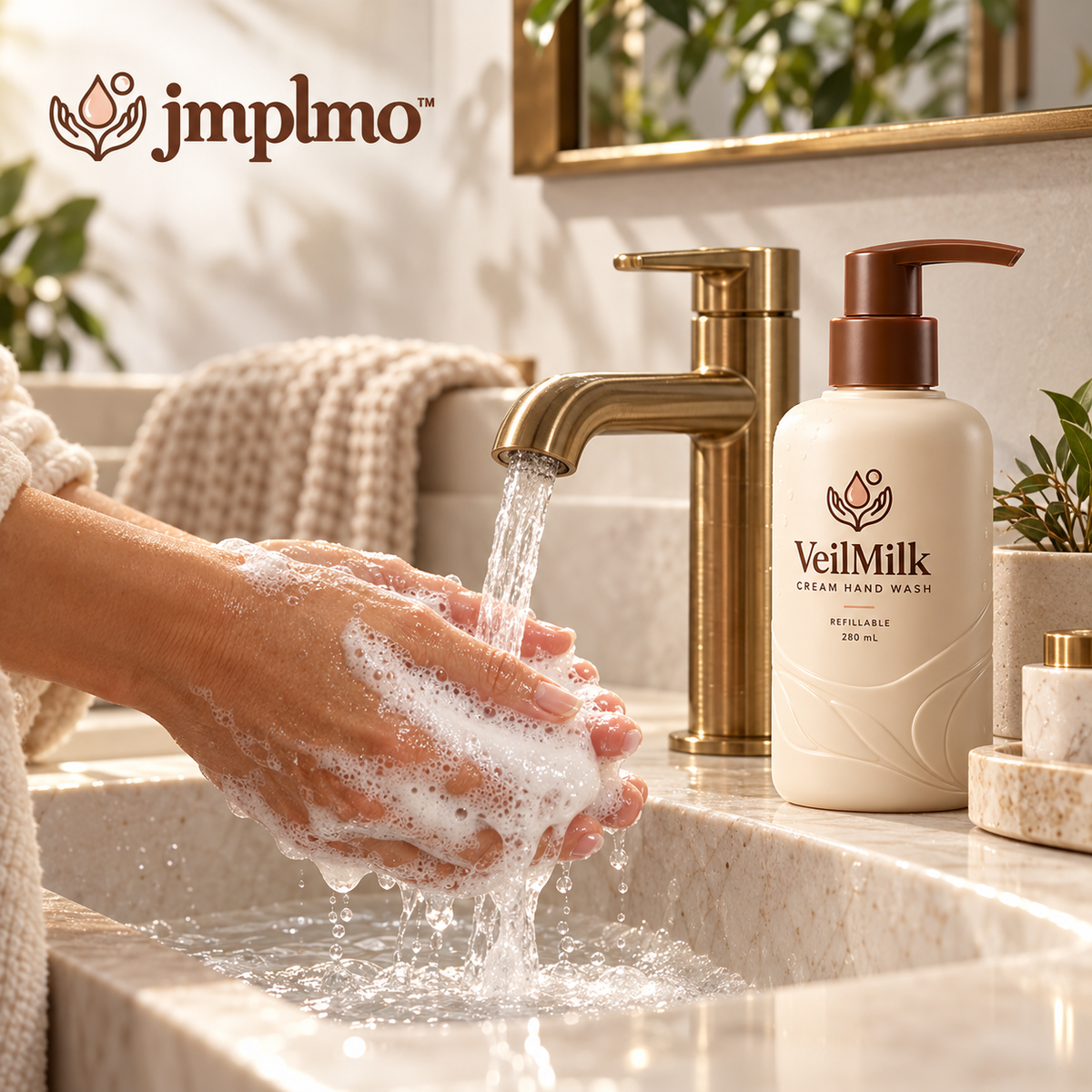 Jmplmo™ VeilMilk Cream Hand Wash