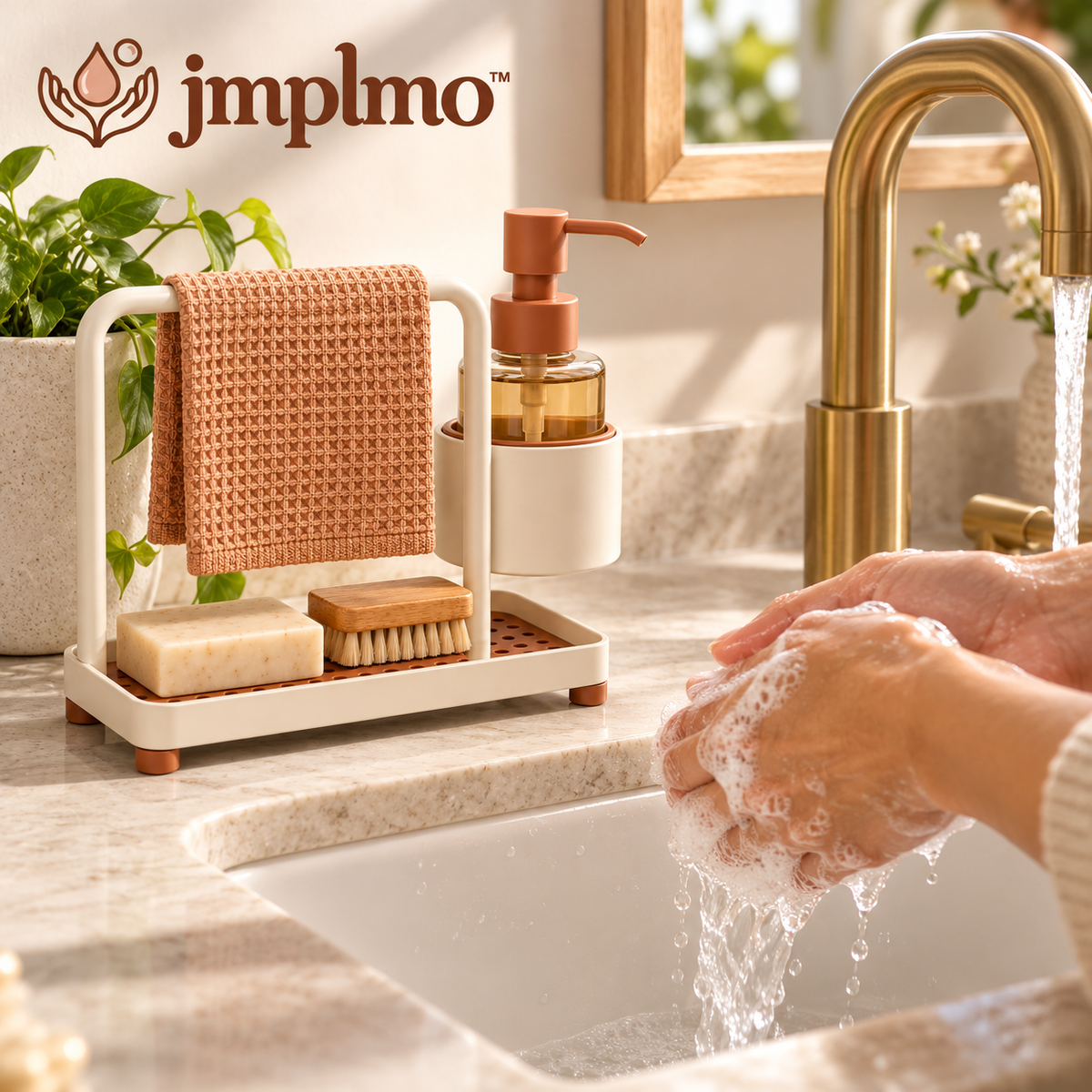 Jmplmo™ RitualRail Sink Caddy