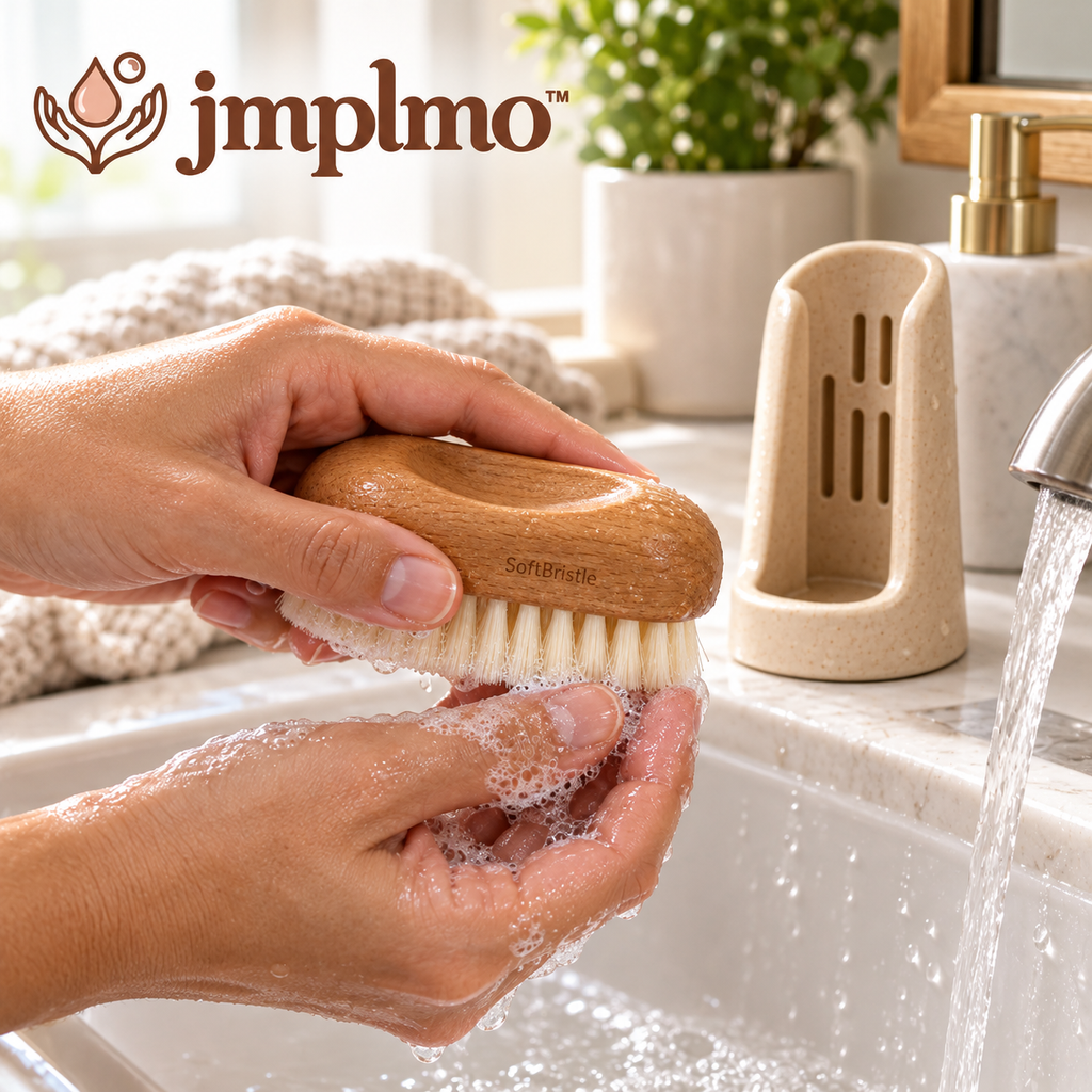 Jmplmo™ SoftBristle Nail Brush Dock