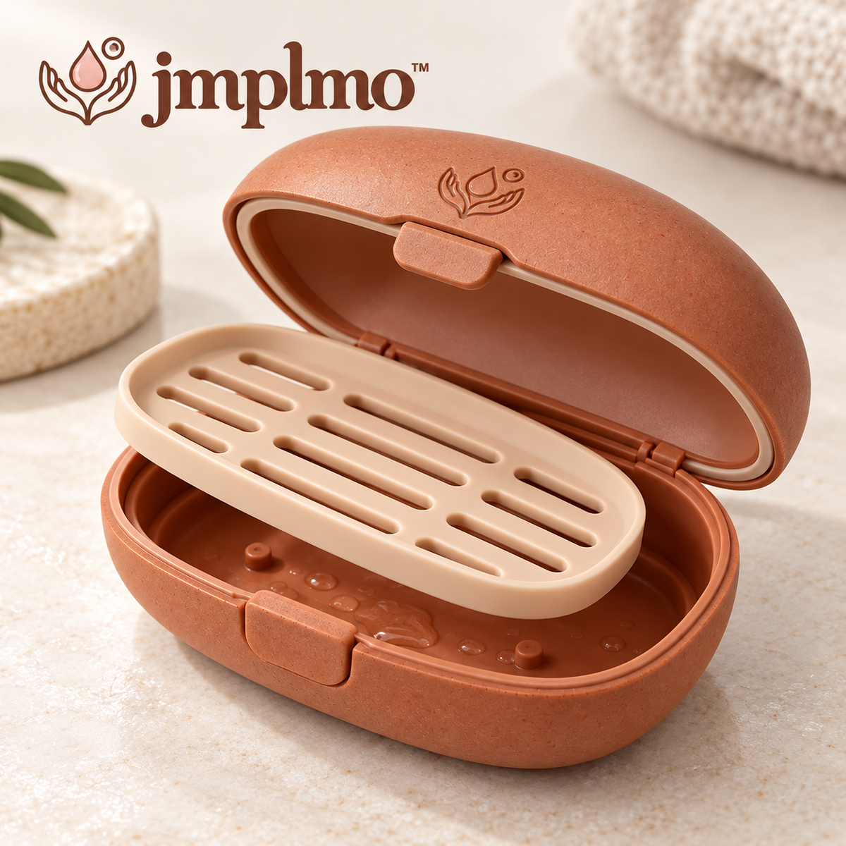 Jmplmo™ PalmPod Travel Soap Case